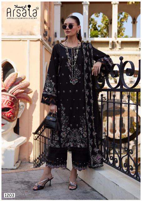 Arsala amira vol-12 dress material for suits in wholesale